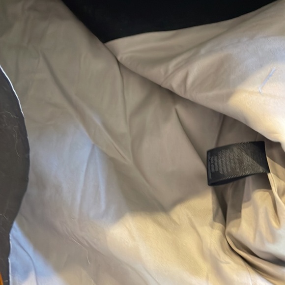 John Varvatos luxury cashmere wool suit VEST buttoned 3 zip pockets concrete 44R - Picture 10 of 14